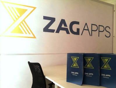 promotion material of zag apps