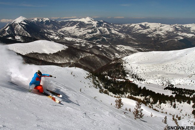 ski resort of Brezovica in Kosovo