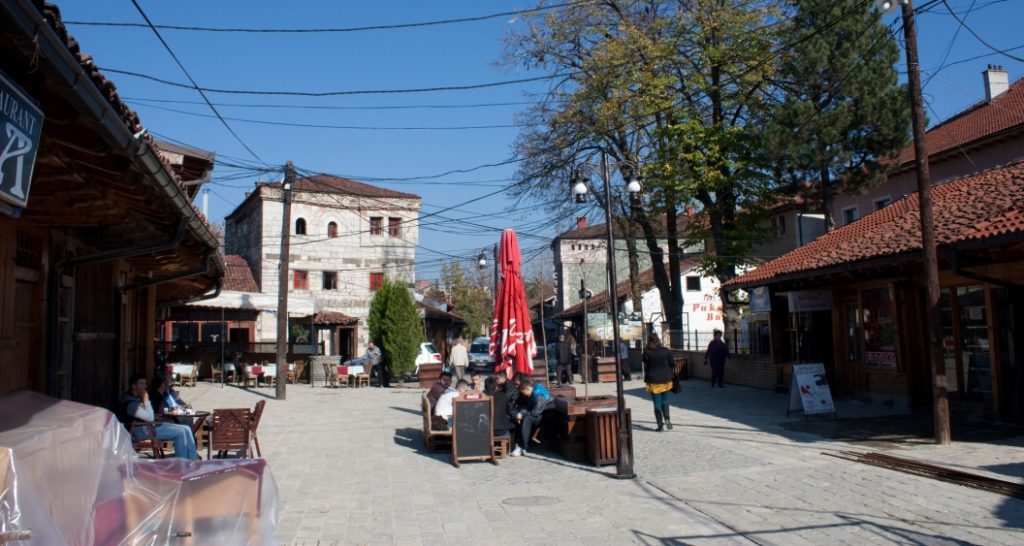 old town of gjakova in kosovo